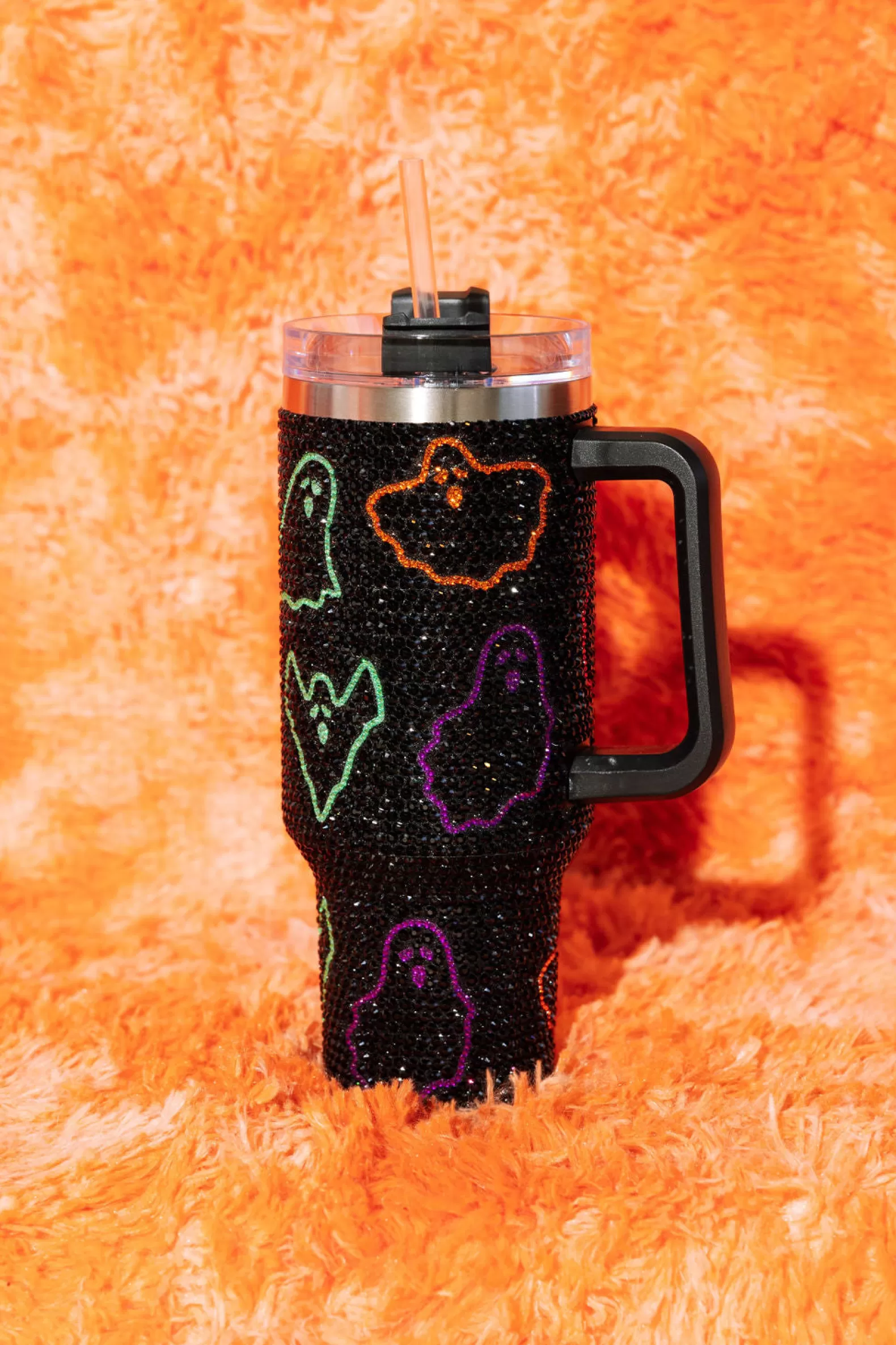 Queen of Sparkles Accessories<Multi Ghost Tumbler Black