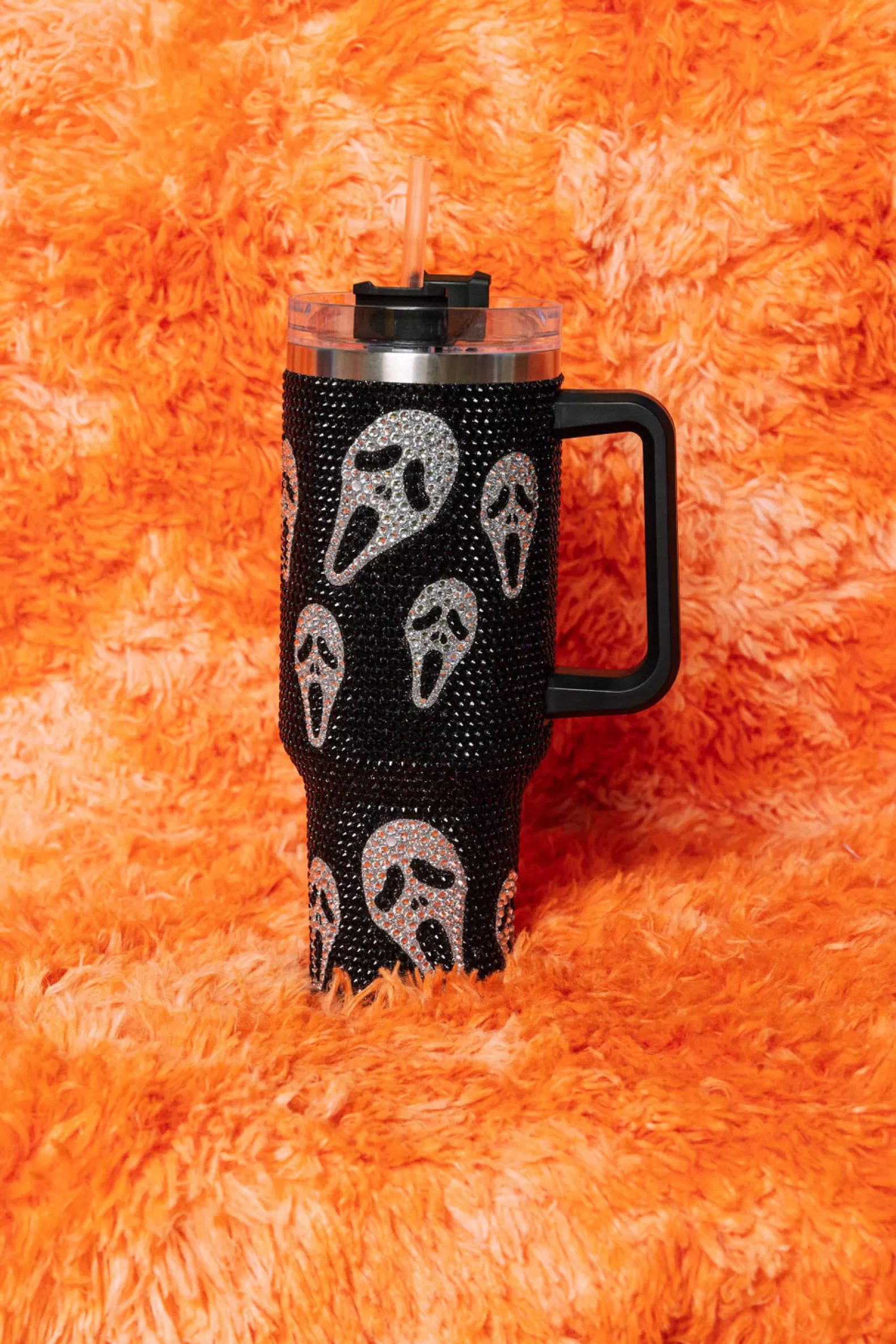 Queen of Sparkles Accessories<Scream Mask Tumbler Black