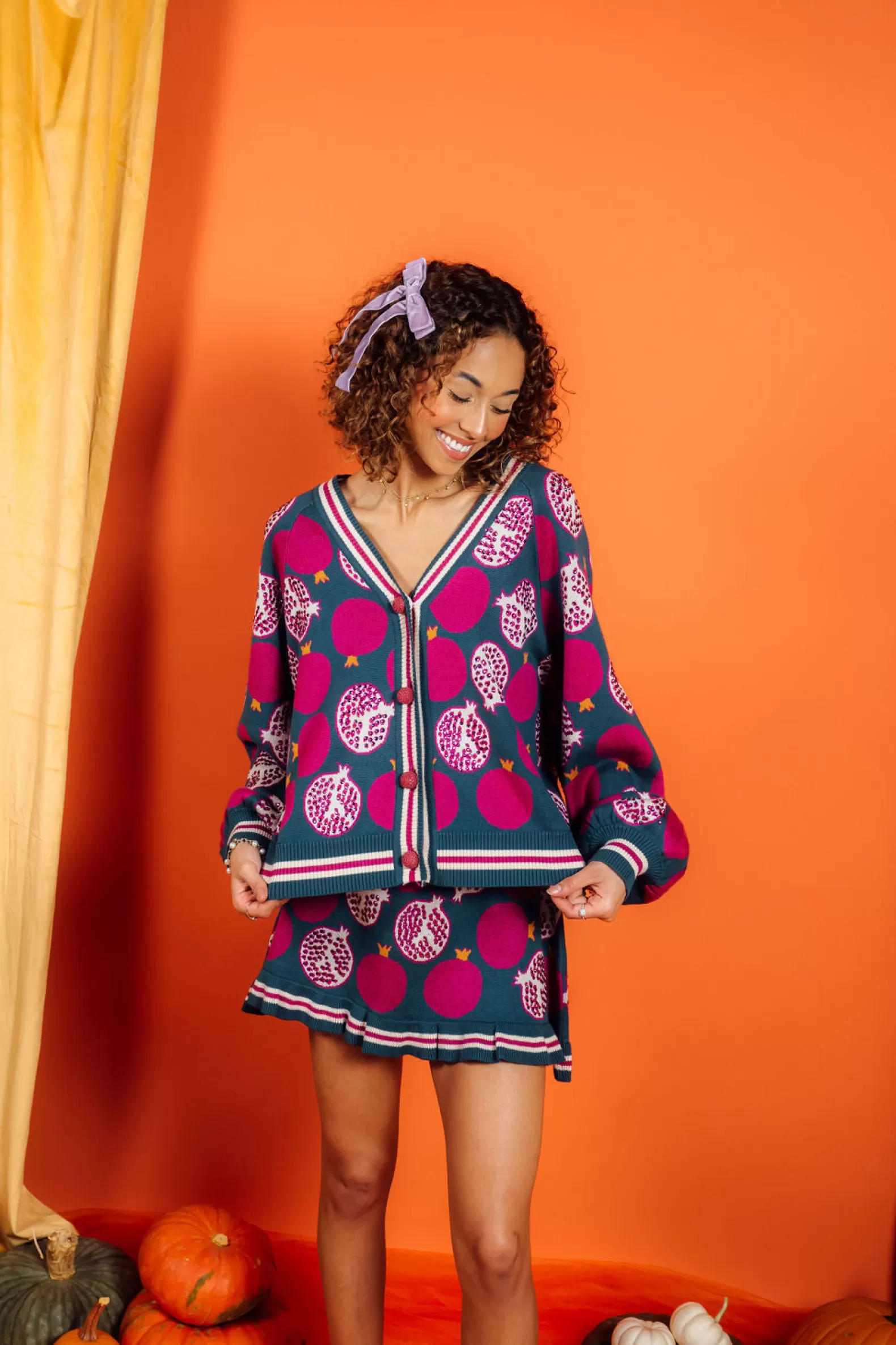 Queen of Sparkles Sets | Sweaters<Pomegranate Cardigan Dark Teal