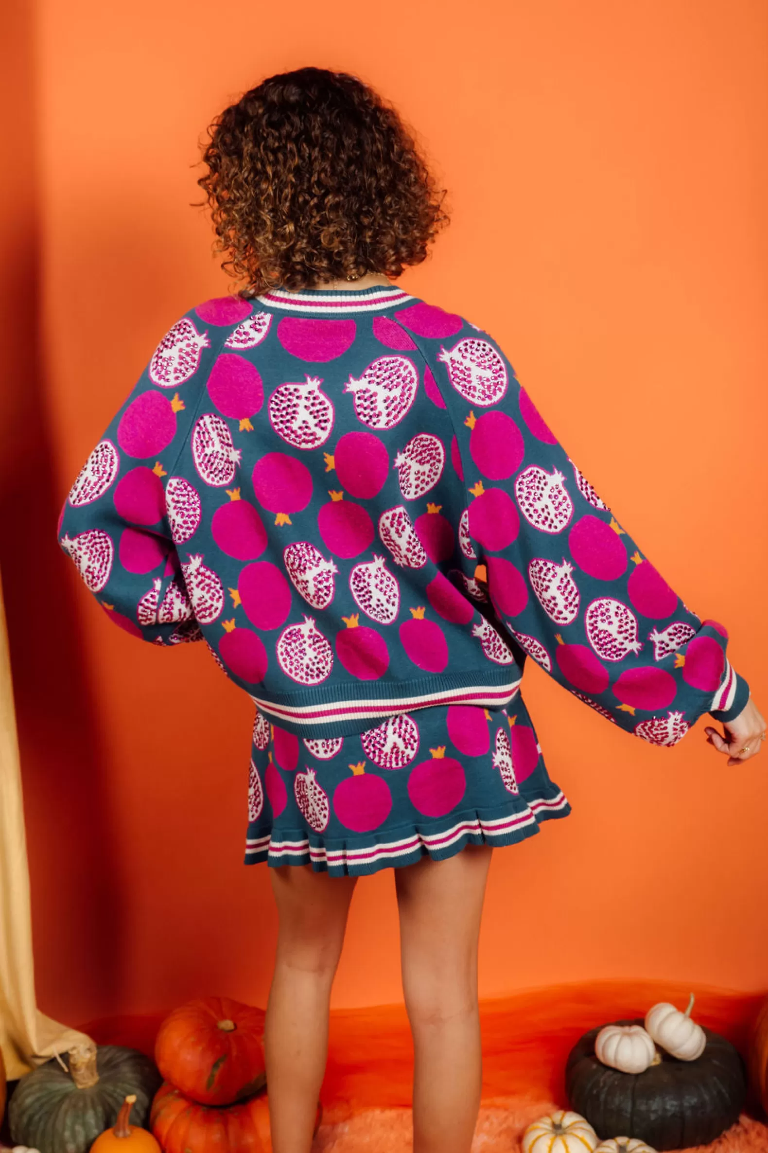 Queen of Sparkles Sets | Skirts<Pomegranate Knit Skirt Dark Teal