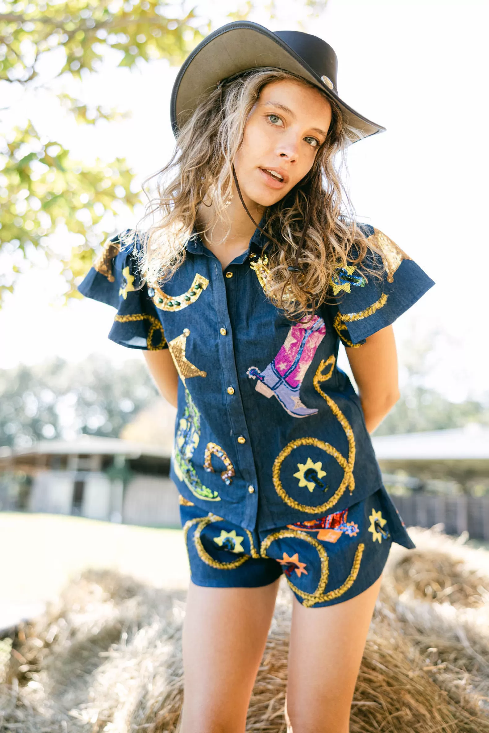 Queen of Sparkles Shorts | Our Favorites<Cowgirl Icon Short Denim