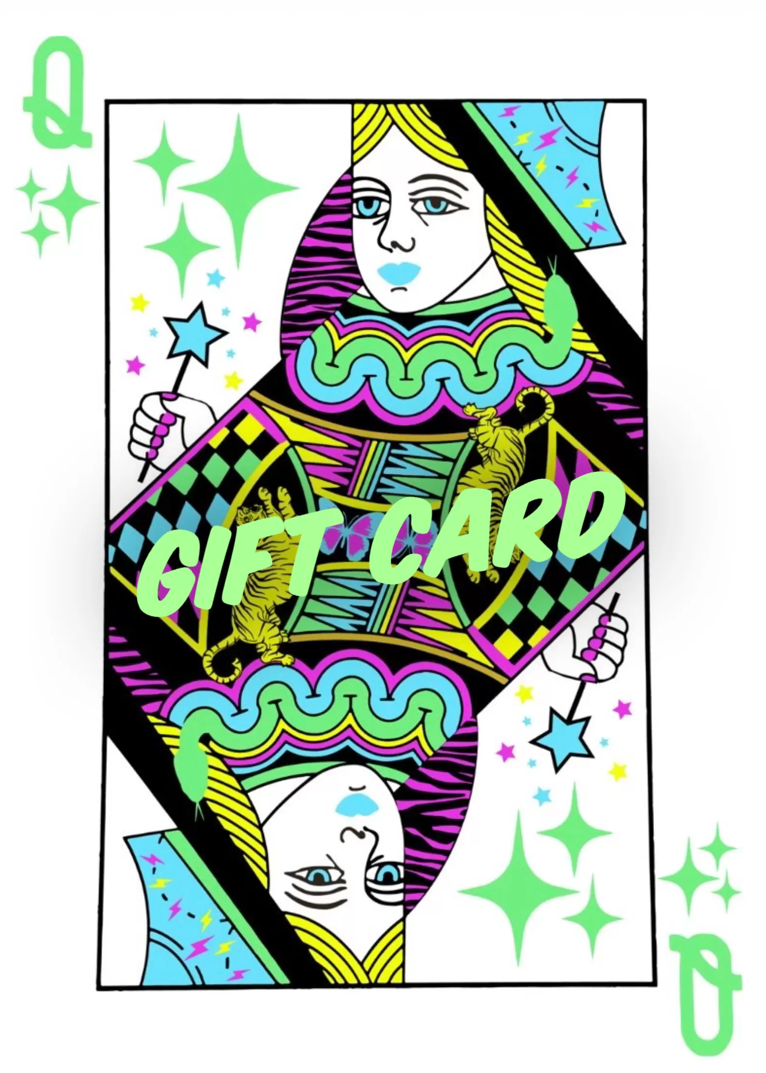 Queen of Sparkles Accessories<Gift Card