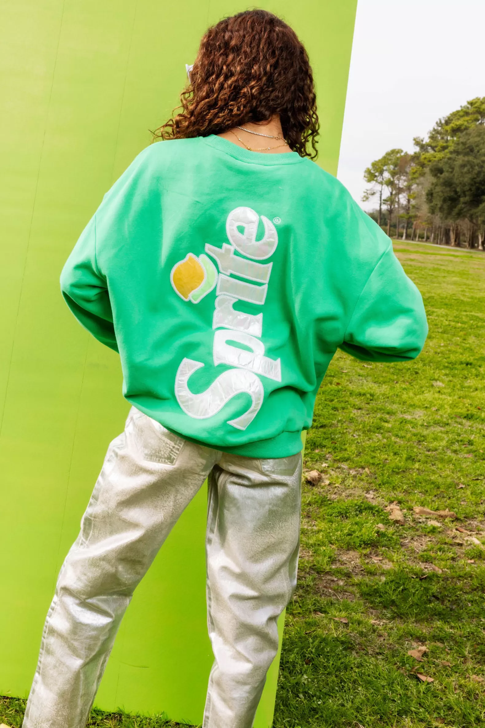 Queen of Sparkles Sweatshirts<Sprite® Sweatshirt Green