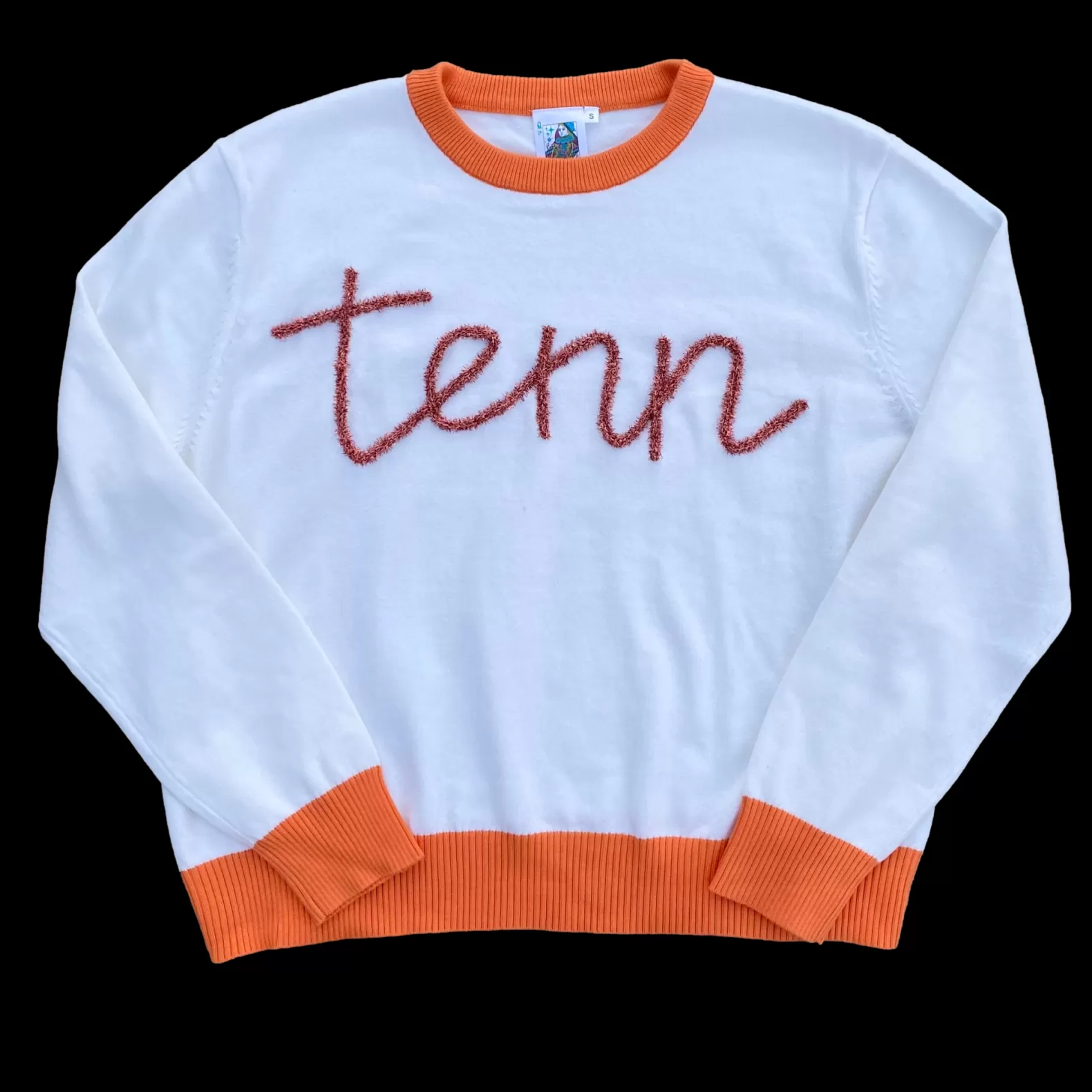 Queen of Sparkles Sweaters<Licensed- Glitter Script "Tenn" Long Sleeve Sweater