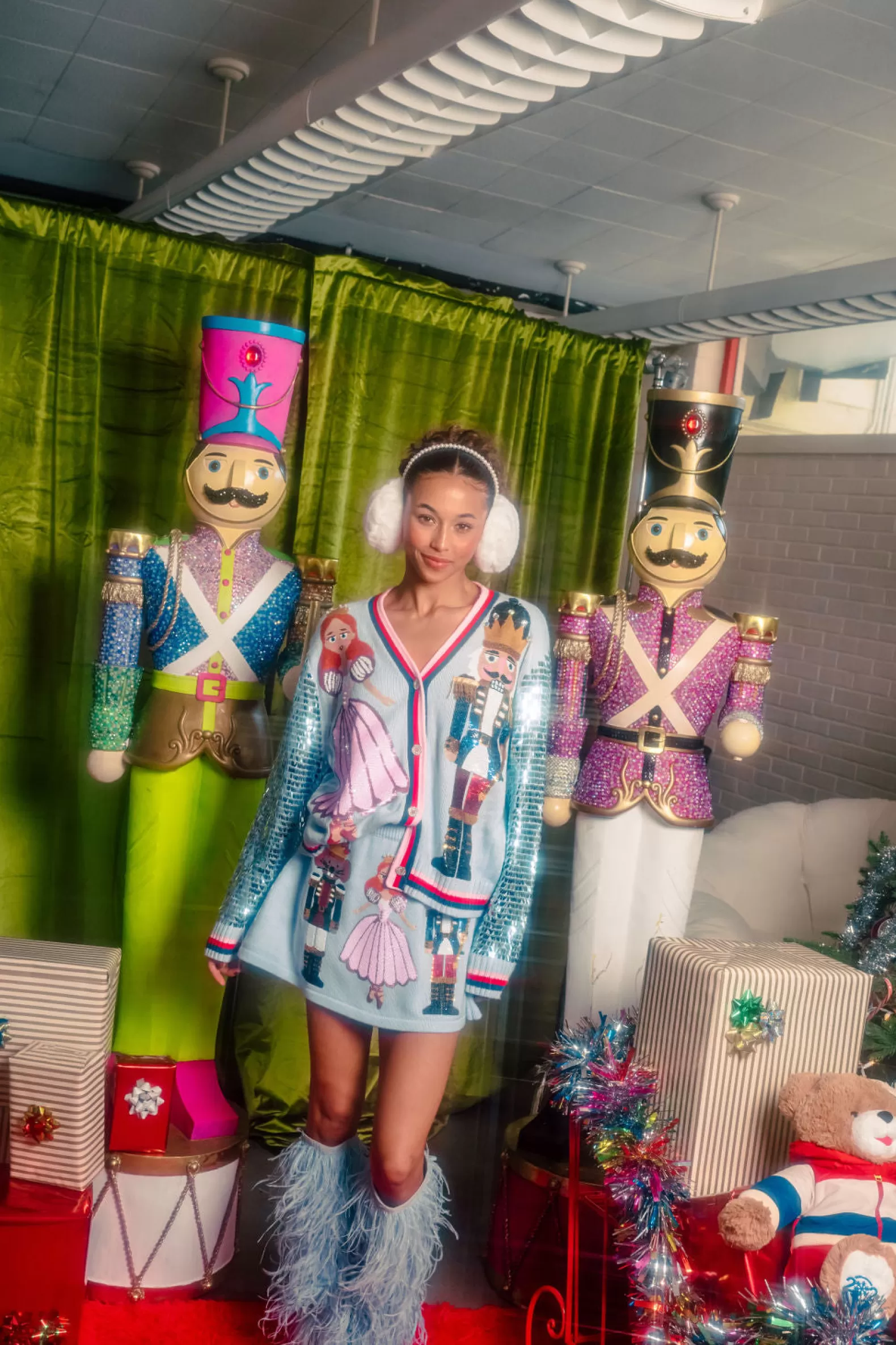 Queen of Sparkles Sets | Skirts<Nutcracker And Clara Skirt Light Blue