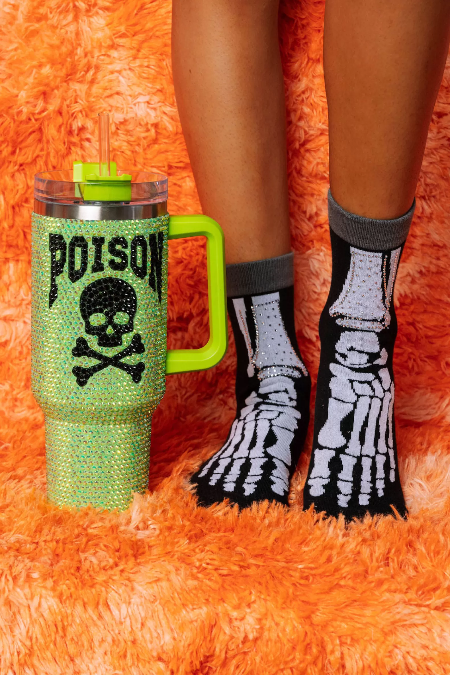 Queen of Sparkles Accessories<Poison Tumbler Neon Green