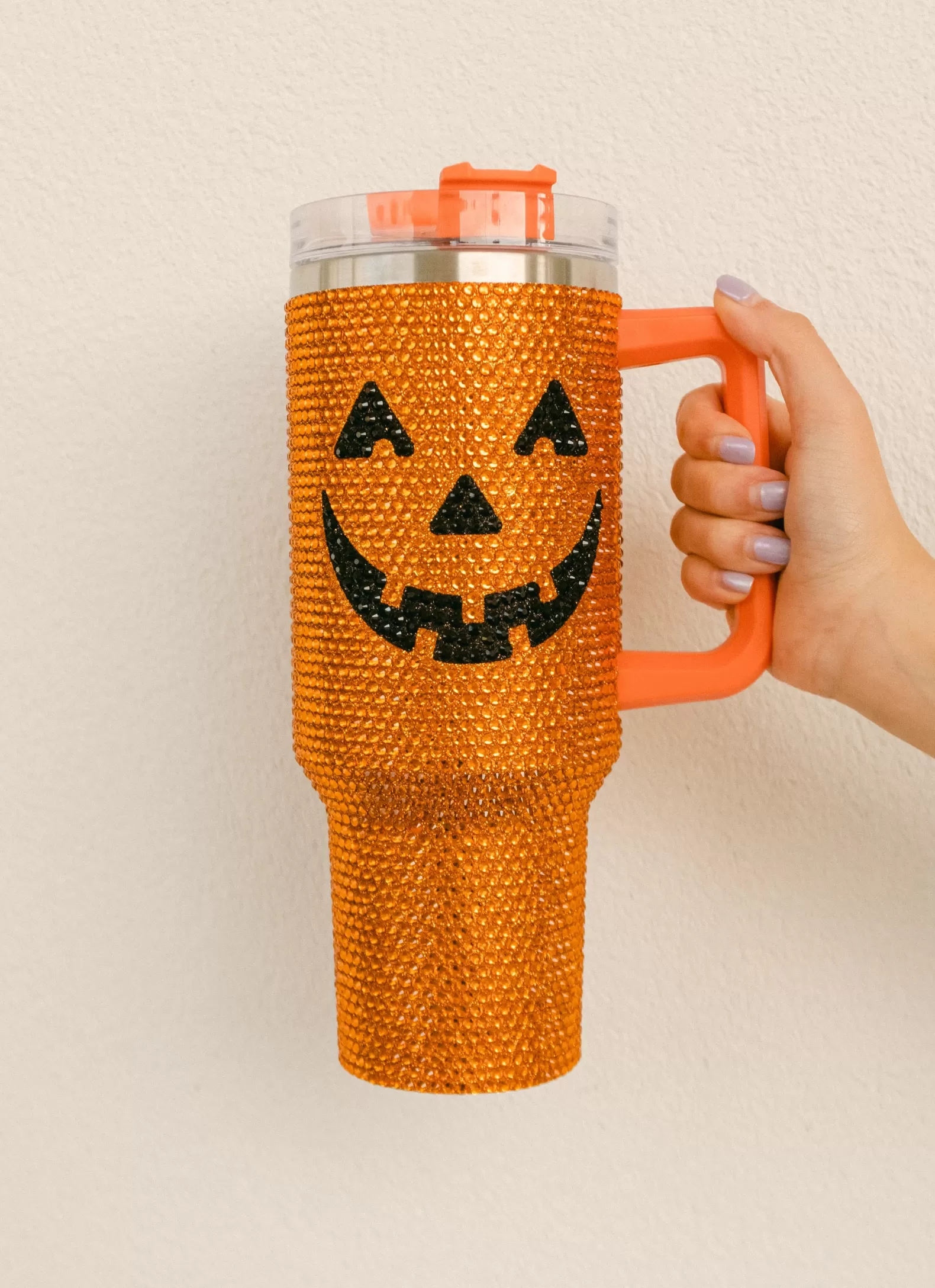 Queen of Sparkles Accessories<Pumpkin Tumbler Orange