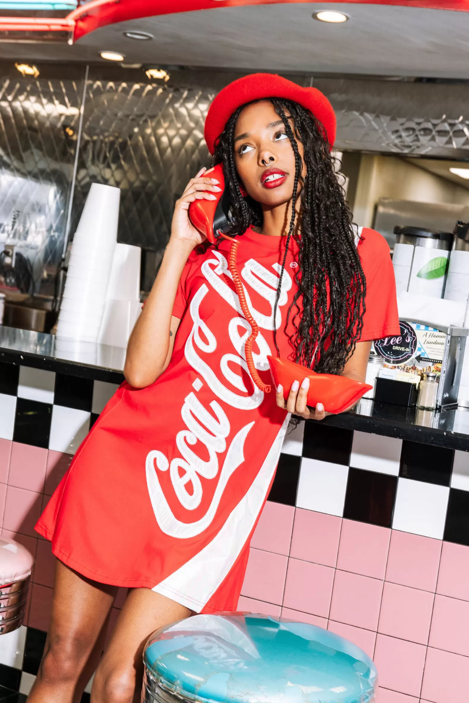 Queen of Sparkles Dresses<Coca-Cola® Tee Dress Red