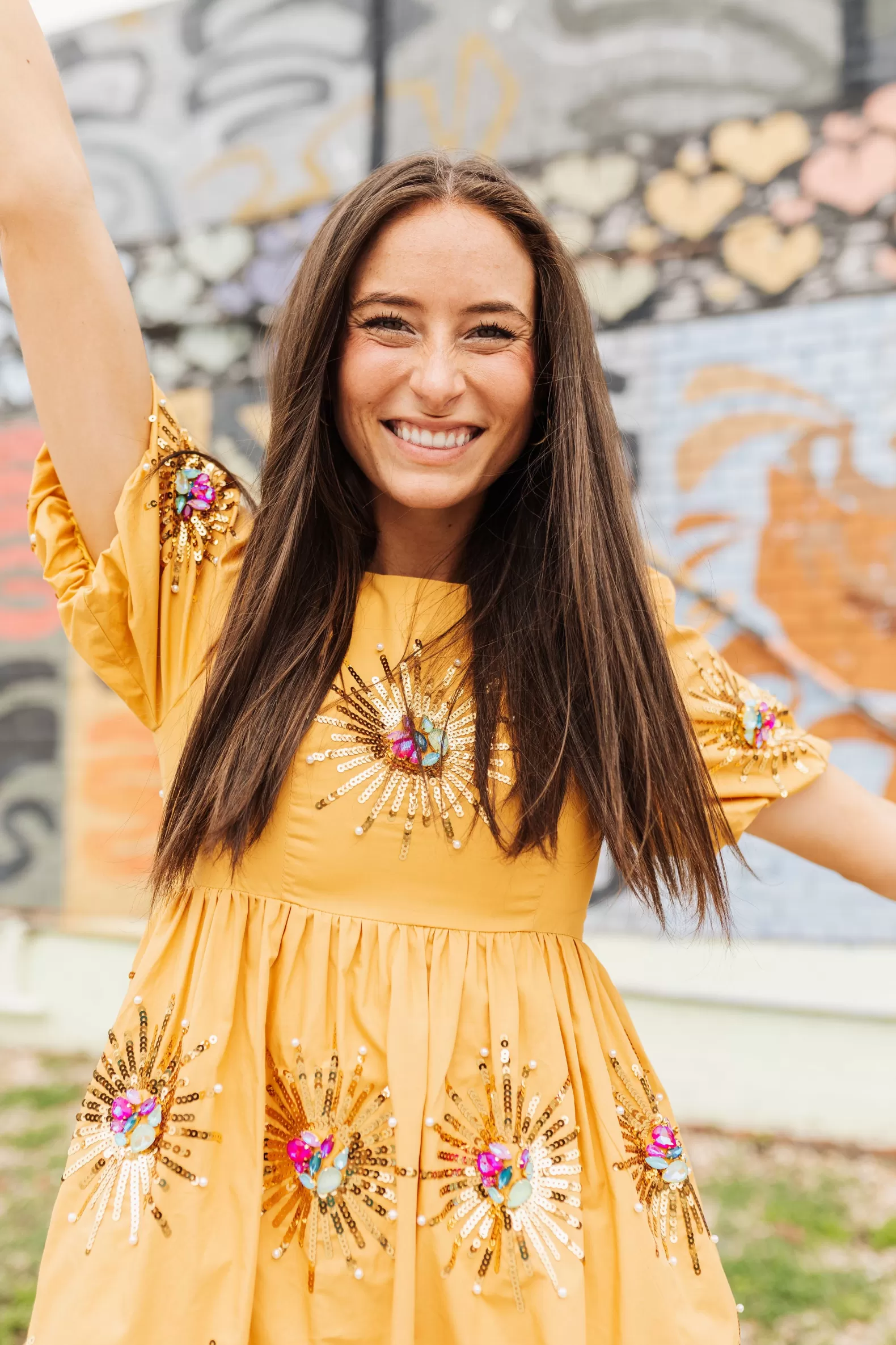 Queen of Sparkles Dresses<Sunshine Dress